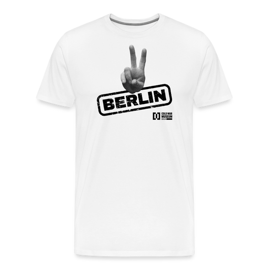 Peace Berlin Männer Premium T-Shirt Weiß - white