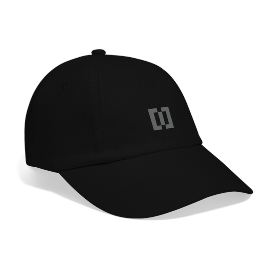 CWM Logo - Baseball Cap - black/black