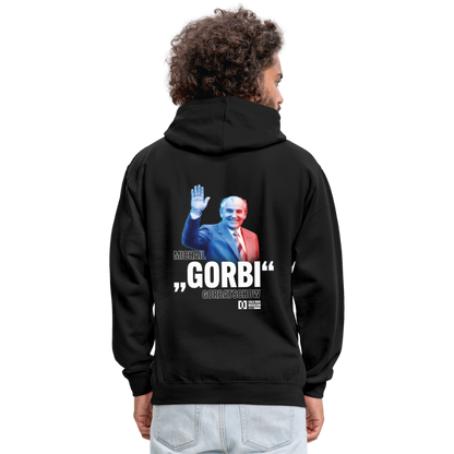 Gorbatschow - Contrast Color Hoodie - black/red