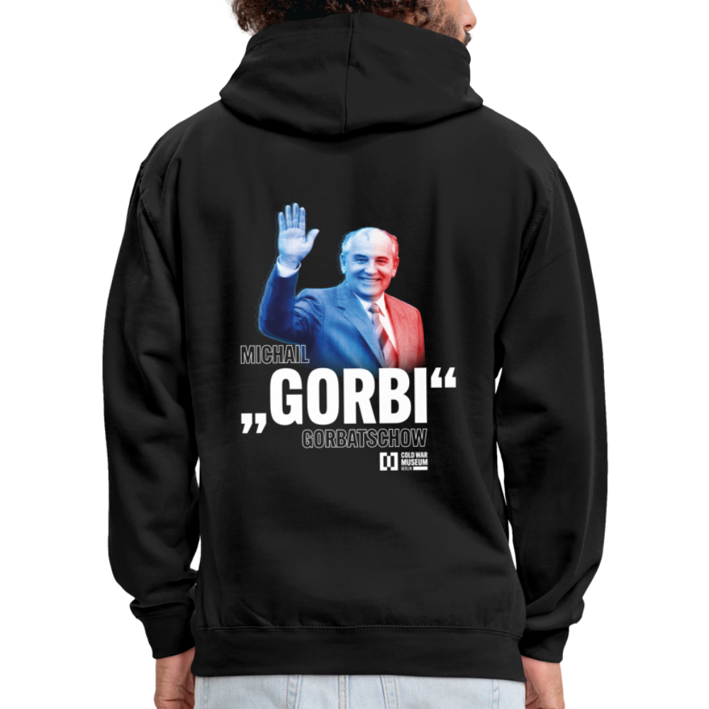 Gorbatschow - Contrast Color Hoodie - black/red