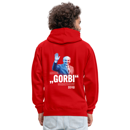 Gorbatschow - Contrast Color Hoodie - red/white