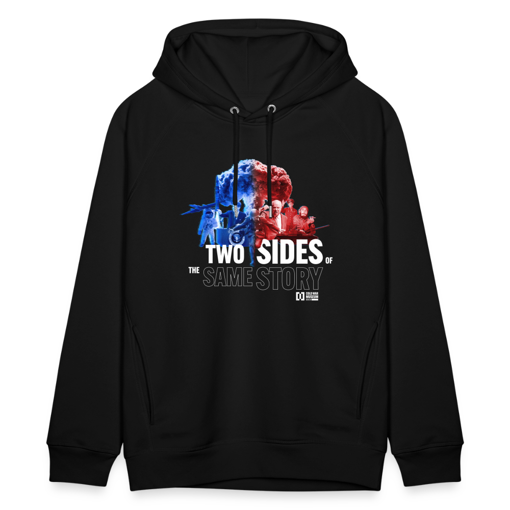 Two sides of the same Story - Stanley/Stella Organic Unisex Hoodie - black