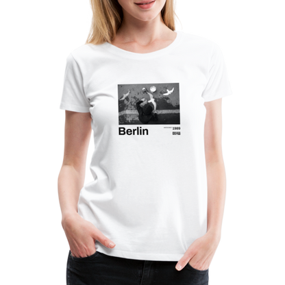 Berlin 1989 Frauen Premium T-Shirt Weiß - white