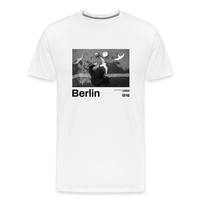 Berlin 1989 Männer Premium T-Shirt Weiß - white