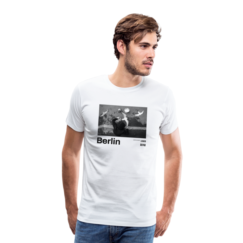 Berlin 1989 Männer Premium T-Shirt Weiß - white
