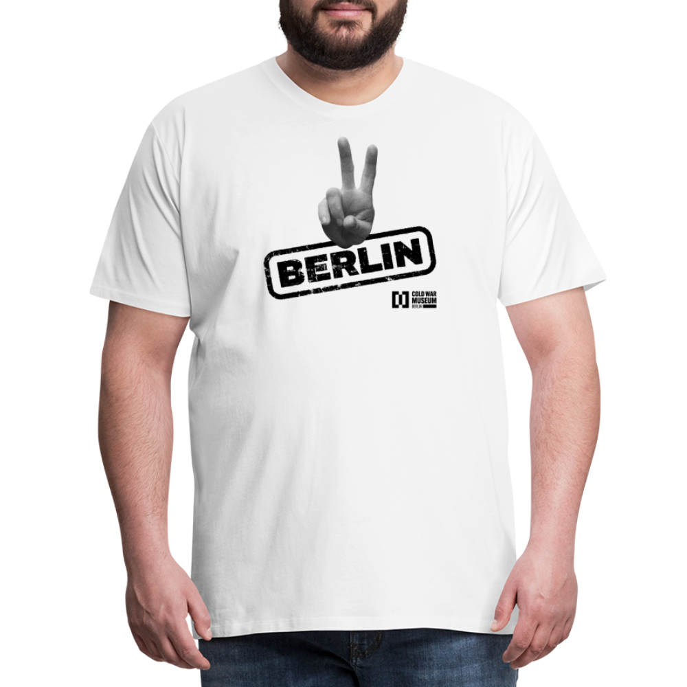 Peace Berlin Männer Premium T-Shirt Weiß - white