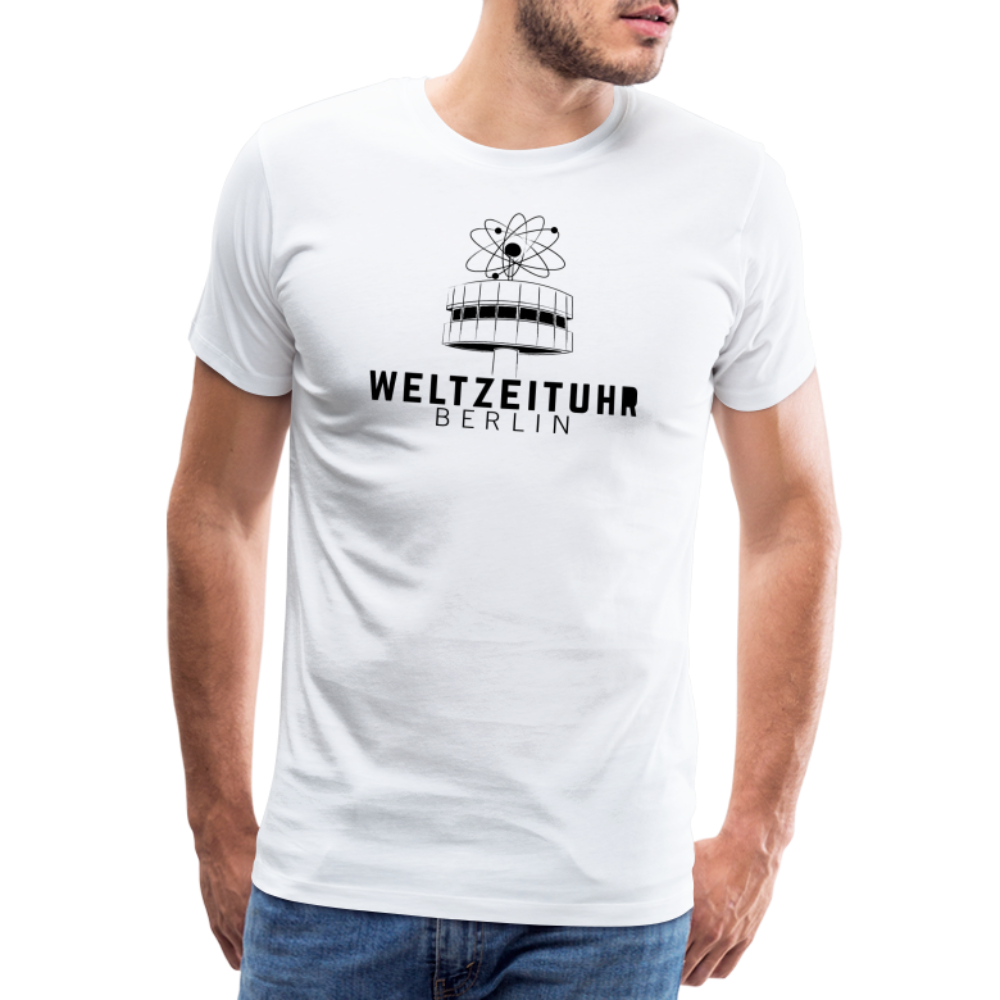 WELTZEITUHR Premium T-Shirt Men Weiß - white