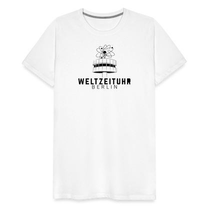 WELTZEITUHR Premium T-Shirt Men Weiß - white