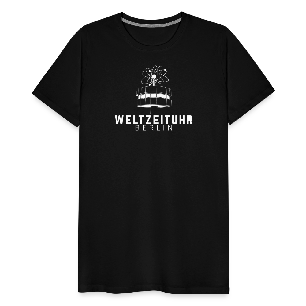 WELTZEITUHR Premium T-Shirt Men Schwarz - black